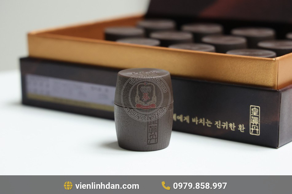 Viên Linh Đan Kgc Jung Kwan Jang Hwang Jin Dan 4g x 12 Viên - Hình ảnh chi tiết